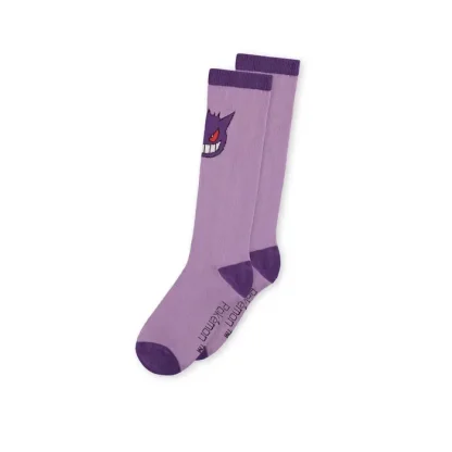 Damen-Socken Pokémon – Gengar (Kniestrümpfe) – Bild 2