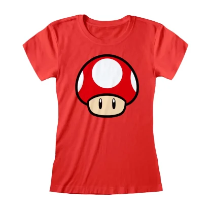 T-Shirt Damen Super Mario - Mushroom