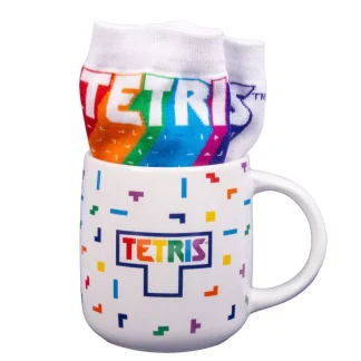 Geschenkset Tetris - Tasse und Socken