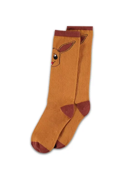 Damen-Socken Pokémon - Eevee (Kniestrümpfe)