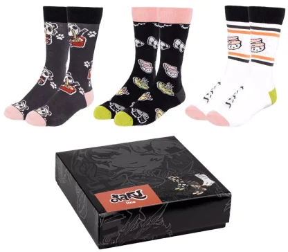 Socken Otaku - Set (3 Paar)