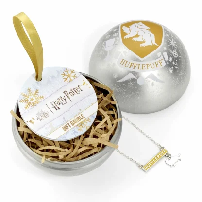 Weihnachtsschmuck Harry Potter - Hufflepuff (mit Anhänger innen) – Bild 3