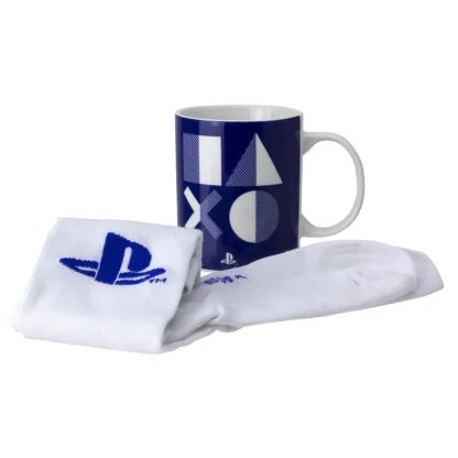 Geschenkset PlayStation - Tasse und Socken (beschädigte Verpackung) – Bild 2