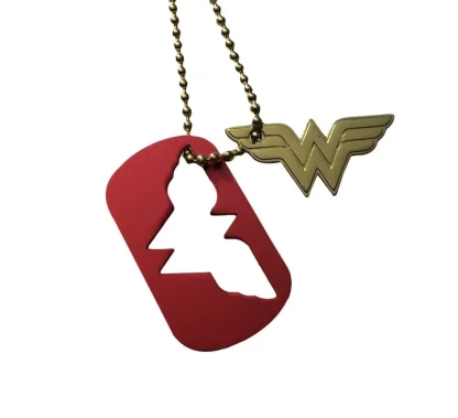 Anhänger DC Comics - Wonder Woman Logo Dog Tag